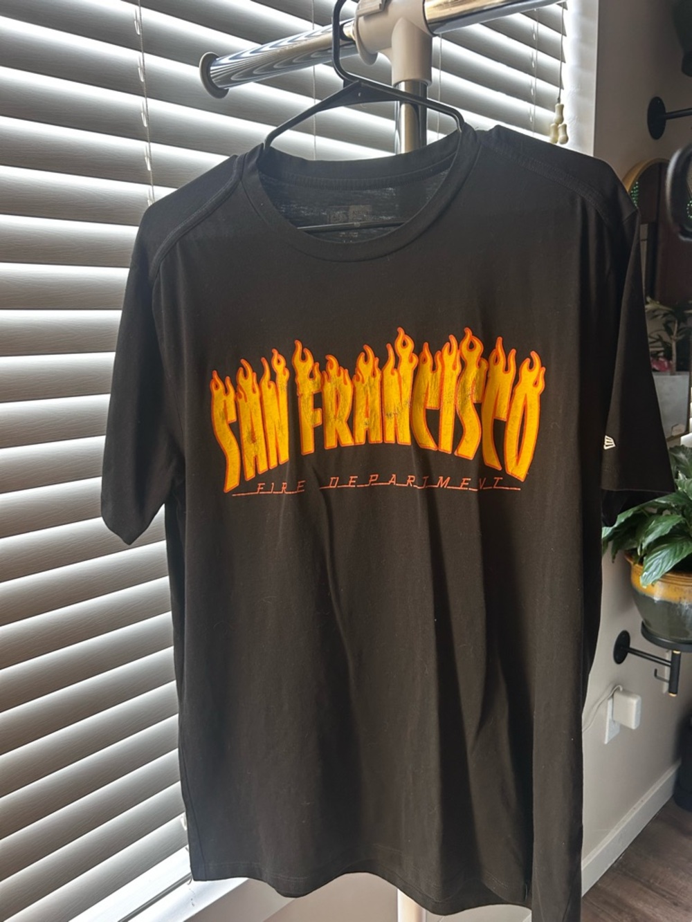 Thrasher Graphic Black T‑Shirt